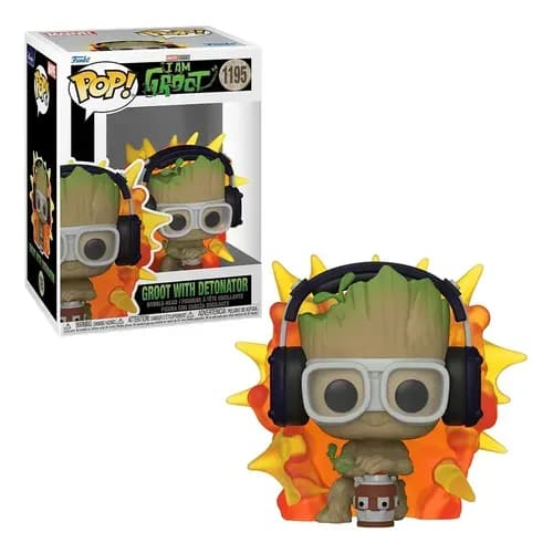 Funko Pop 1195 Marvel Groot Detonador