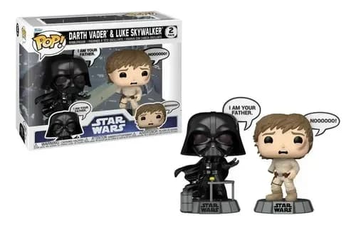 Funko Pop 83594 Star Wars Darth Vade e Luke Skywalker