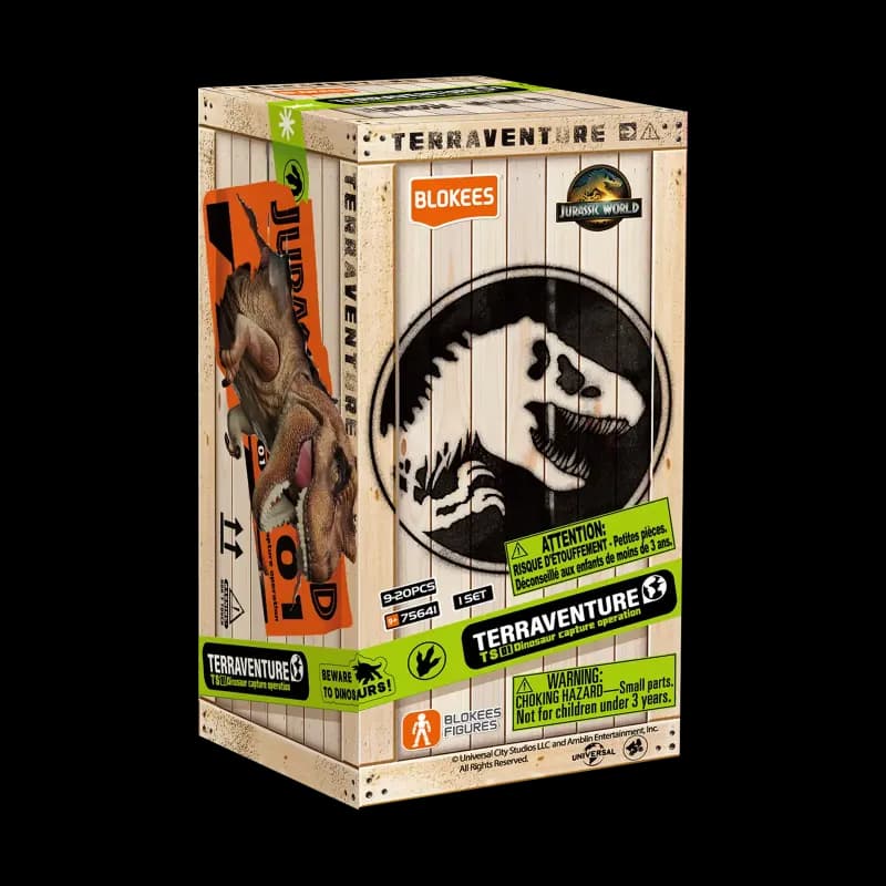 Blokees Dinossauro Jurassic World Terraventure TS 01