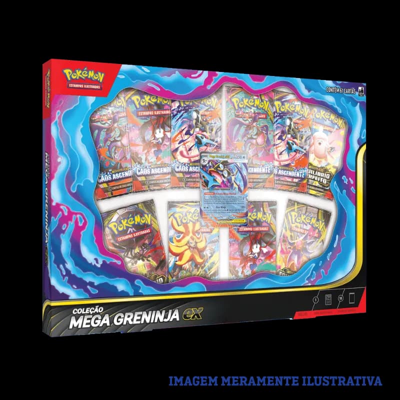 Caixa Box Mega Greninja